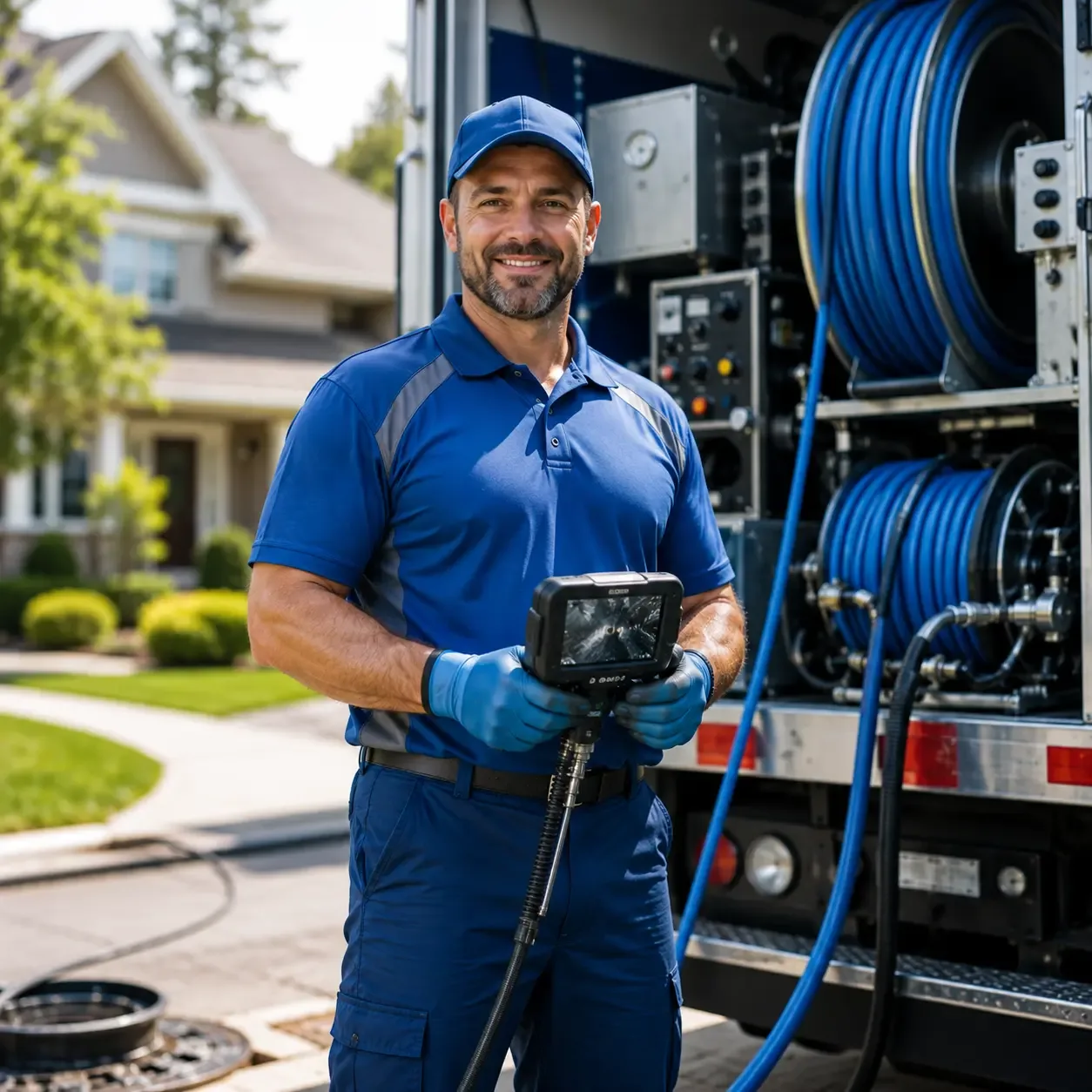 Local outdoor drain cleaning specialists in Ohlman, IL